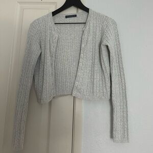 Brandy Melville Zoe cable knit cardigan